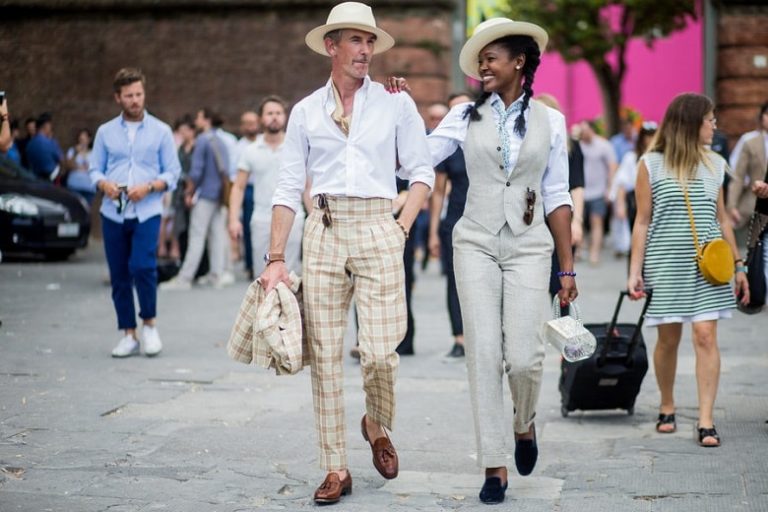 Florence Pitti Uomo Spring 2018 Street Style 3 768x512 - Носите белое и будьте иконой летнего стиля