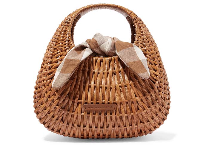 best straw bags Loeffler Randall basket straw bag10 - Соломенная сумка на каждый день: миф или реальность