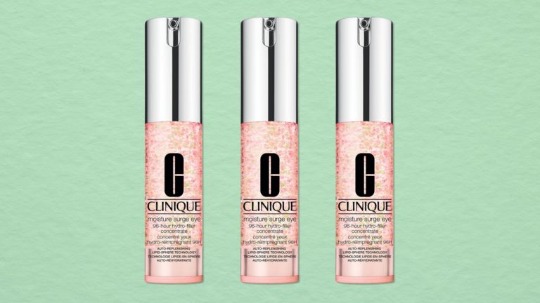 clinique moisture surge eye cream 768x432 - Clinique выпустил увлажняющий концентрат 96 Hour Hydro-Filler для глаз