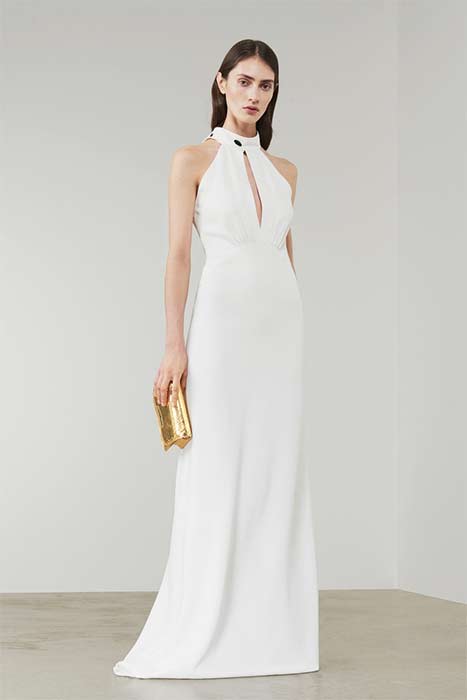 Victoria Beckham Halterneck Wedding Dress Z