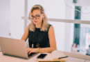 Girl At Laptop