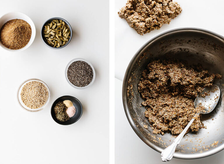 Flax Seed Crackers