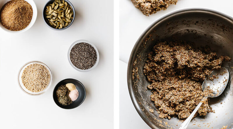 Flax Seed Crackers
